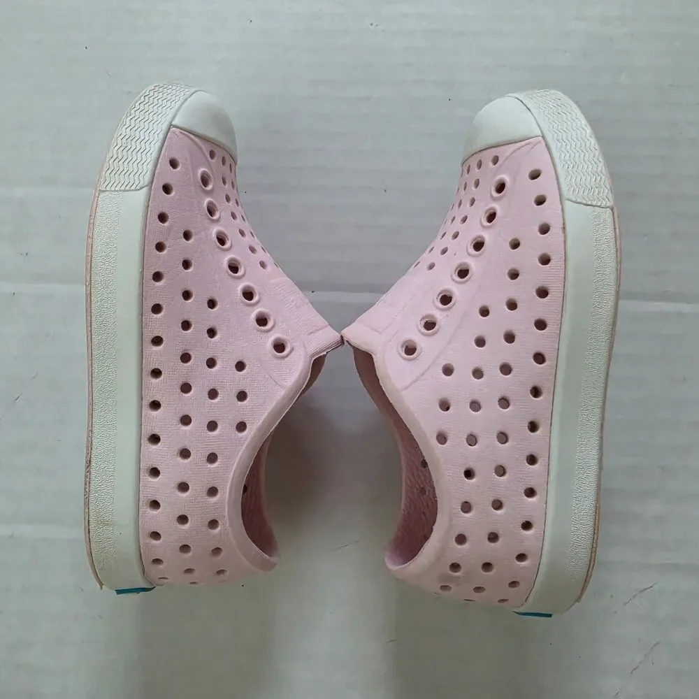 Native Jefferson Sneakers‎ Slip On Shoes Size C8 Lightweight Washable Pink